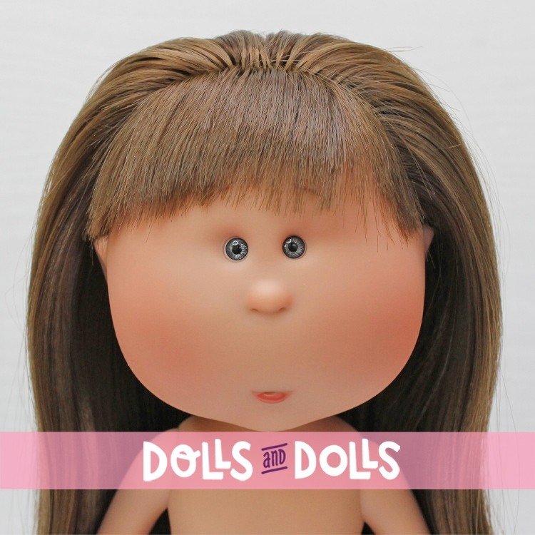 Nines D Onil Doll Cm Mia Brunette With Bangs Without Clothes Dolls And Dolls