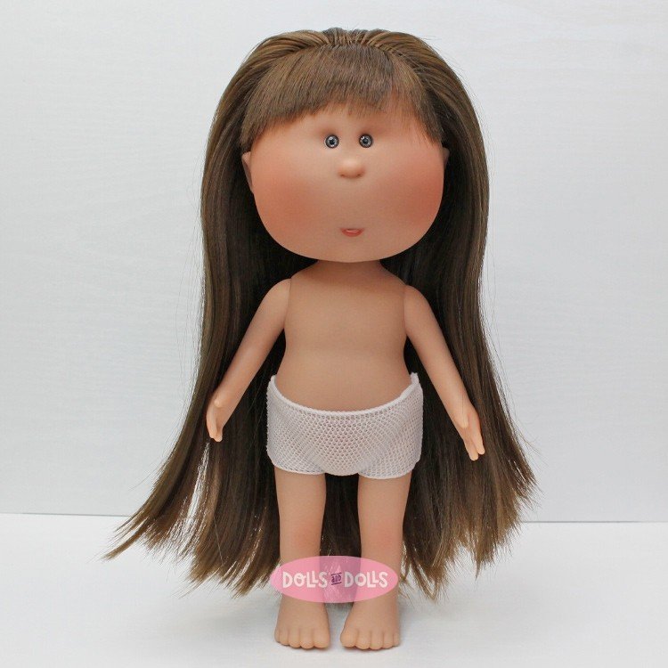 Nines D Onil Doll Cm Mia Brunette With Bangs Without Clothes Dolls And Dolls