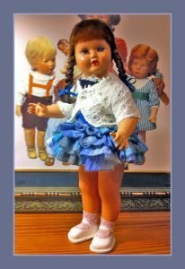 Foto de la última muñeca Bleuette fabricada