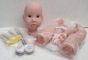 Foto de un kit de bebé reborn