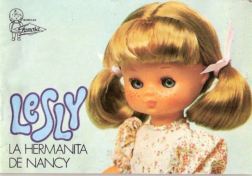 Foto muñeca Lesly, la hermanita de Nancy en 1977