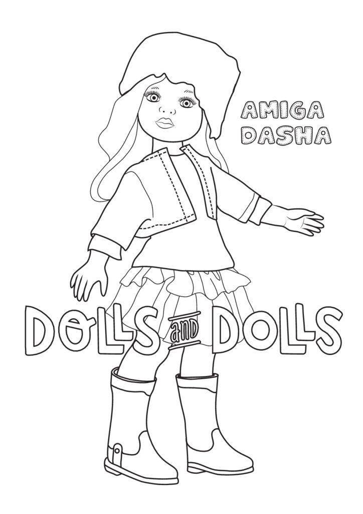 Frente Bebé golondrina Dibujos de MUÑECAS para COLOREAR GRATIS - Dolls And Dolls