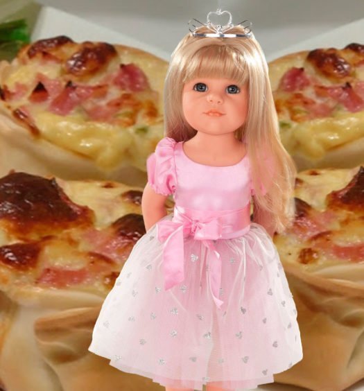 cestas de jamon y queso con la princesa de gotz