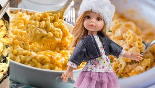 Macarrones con queso al estilo americano con Dasha