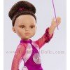 Muñeca Paola Reina 32 cm - Las Amigas - Amiga gimnasta fucsia