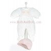 Berenguer Boutique - Ropa 46 cm - Conjunto de punto blanco