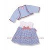 Ropita casual Nenuco - Vestido cuadros con chaqueta