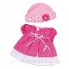Ropita fantasía Nenuco - Vestido fucsia motas blancas