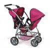 Sillita doble Chic Vario Círculos Fucsia 79 cm