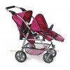 Sillita doble Chic Vario Círculos Fucsia 79 cm