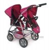 Sillita doble Chic Vario Círculos Fucsia 79 cm