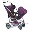 Sillita doble Chic Vario estampado Naranja-Morado 79 cm