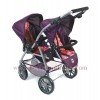 Sillita doble Chic Vario estampado Naranja-Morado 79 cm