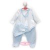 Ropa para muñecos Antonio Juan 40-42 cm - Pijama azul celeste
