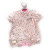 Ropa para muñecos Antonio Juan 40-42 cm - Conjunto rosa con estrellitas