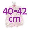 Ropa para muñecos Antonio Juan 40-42 cm - Conjunto rosa con estrellitas