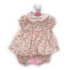 Ropa para muñecos Antonio Juan 40-42 cm - Conjunto de flores rojas