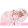 Muñeca Antonio Juan 27 cm - Petit blandito con saquito de dormir