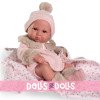 Muñeca Antonio Juan 42 cm - Recién Nacida Luca con mantita flores