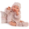 Muñeca Antonio Juan 42 cm - Peso Especial - Recién Nacida Pipa invierno