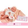 Muñeca Antonio Juan 42 cm - Sweet Reborn Luca con biberón