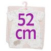 Ropa para muñecos Antonio Juan 52 cm - Colección Mi Primer Reborn - Pijama de conejitos con gorro y manta