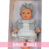 Muñeca Así 36 cm - Koke con conjunto pololo y chaqueta gris