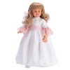 Muñeca Así 57 cm - Pepa comunión chiffon puntilla rosa