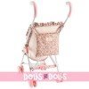 Complementos muñecas Así - Así Dreams - Colección Martina - Silla de paseo con bolsa (altura manillar 62 cm)