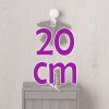 Ropa para Muñecas Así 20 cm - Abrigo gris para muñeco Bomboncín 