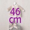 Ropa para Muñecas Así 46 cm - Conjunto de la Colección Cerezas para muñeco Leo