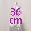 Ropa para Muñecas Así 36 cm - Vestido Colección Margaritas para muñeco Koke