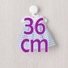 Ropa para Muñecas Así 36 cm - Vestido de la Colección Noel para muñeca Margot