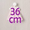Ropa para Muñecas Así 36 cm - Vestido Colección Patricia para muñeca Margot