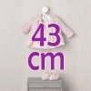 Ropa para Muñecas Así 43 cm - Conjunto de la Colección Iris para muñeca María