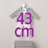 Ropa para Muñecas Así 43 cm - Conjunto de la Colección Iris para muñeco Pablo