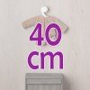 Ropa para Muñecas Así 40 cm - Conjunto de la Colección Jara para muñeca Sabrina