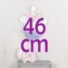 Ropa para Muñecas Así 46 cm - Conjunto pololo vaquero y camiseta de cuellos rosa para muñeco Leo