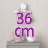 Ropa para Muñecas Así 36 cm - Pijama de tirantes y antifaz de la Colección Nude para muñeco Alex