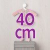 Ropa para Muñecas Así 40 cm - Vestido de la Colección Jara para muñeca Sabrina