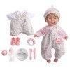 Muñeca Berenguer Boutique 38 cm - Rubia con conjunto elefante y accesorios