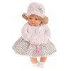 Muñeca Antonio Juan 42 cm - Beni invierno con chaqueta rosa