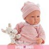 Muñeca Antonio Juan 52 cm - Berta con accesorio y pantalón rosa