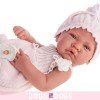 Muñeca Antonio Juan 42 cm - Recién nacido cotón niña