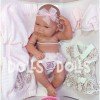 Muñeca Antonio Juan 42 cm - Recién nacido niña ajuar Nica