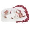 Muñeca Antonio Juan 34 cm - Toneta cojín granate