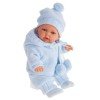 Muñeco Antonio Juan 27 cm - Petit lana azul