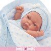 Muñeco Antonio Juan 26 cm - Pitu con mantita azul