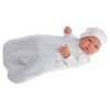 Muñeco Antonio Juan 42 cm - Recién nacido saquito paseo
