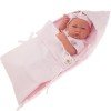 Muñeca Antonio Juan 42 cm - Recién nacida saco niña